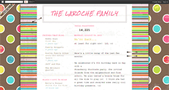 Desktop Screenshot of larochefamily-j-l.blogspot.com