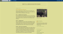 Desktop Screenshot of bullmoosiness.blogspot.com