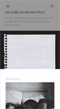 Mobile Screenshot of mesobranmismotivos.blogspot.com