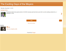 Tablet Screenshot of meyersdays.blogspot.com