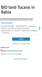 Mobile Screenshot of biolandtucano.blogspot.com