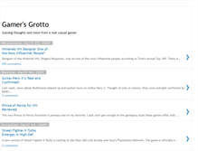 Tablet Screenshot of gamers-grotto.blogspot.com