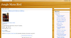 Desktop Screenshot of junglemynabirds.blogspot.com