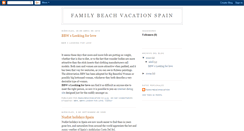 Desktop Screenshot of familybeachvacationspain.blogspot.com