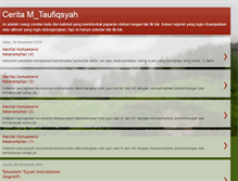 Tablet Screenshot of mtaufiqsyah.blogspot.com