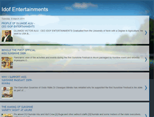 Tablet Screenshot of idofentertainments.blogspot.com