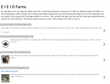 Tablet Screenshot of eieiofarms.blogspot.com