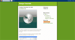 Desktop Screenshot of originaldesigntutorials.blogspot.com