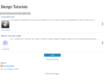 Tablet Screenshot of originaldesigntutorials.blogspot.com