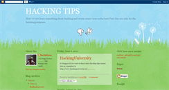 Desktop Screenshot of hackersandvirus.blogspot.com