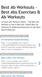 Mobile Screenshot of home-abs-training.blogspot.com