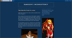 Desktop Screenshot of kamugin-inconsistency.blogspot.com