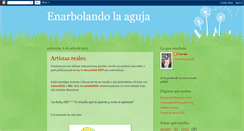 Desktop Screenshot of enarbolandolaaguja.blogspot.com