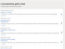 Tablet Screenshot of livejasminegirls.blogspot.com