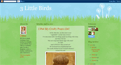 Desktop Screenshot of 3littlebirds-alison.blogspot.com