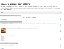 Tablet Screenshot of olicidinha.blogspot.com