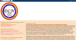 Desktop Screenshot of diversitylibrariansnetwork.blogspot.com