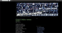 Desktop Screenshot of lospibesdesantoslugares.blogspot.com