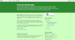 Desktop Screenshot of coraldealcobendas.blogspot.com