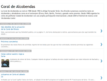 Tablet Screenshot of coraldealcobendas.blogspot.com