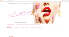 Desktop Screenshot of makeupbysaj.blogspot.com