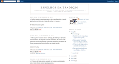 Desktop Screenshot of espelhosdatradicao.blogspot.com