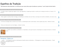 Tablet Screenshot of espelhosdatradicao.blogspot.com