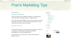 Desktop Screenshot of fransmarketingtips.blogspot.com