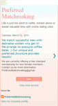 Mobile Screenshot of preferredmatchmaking.blogspot.com