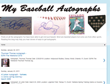Tablet Screenshot of mybaseballautographs.blogspot.com