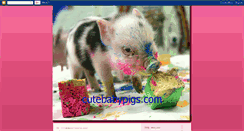 Desktop Screenshot of cutebabypigs.blogspot.com