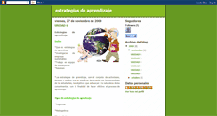 Desktop Screenshot of estrategiasdeaprendizajecervantes.blogspot.com