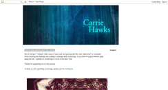 Desktop Screenshot of carriehawks.blogspot.com