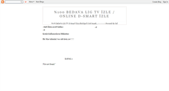 Desktop Screenshot of bedava-lig-tv-d-smart-izle.blogspot.com
