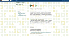 Desktop Screenshot of buenasnuevaspedidosdeoracion.blogspot.com