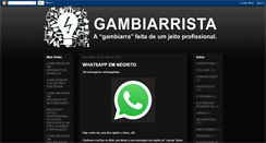 Desktop Screenshot of gambiarrista.blogspot.com