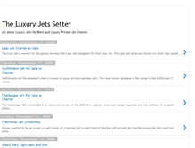 Tablet Screenshot of luxury-jet.blogspot.com