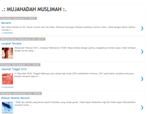 Tablet Screenshot of mujahadahmuslimah.blogspot.com