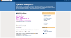 Desktop Screenshot of dynamicorthopedicsgeneral.blogspot.com