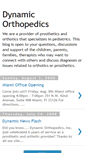 Mobile Screenshot of dynamicorthopedicsgeneral.blogspot.com