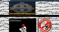 Desktop Screenshot of marbellaresiste.blogspot.com