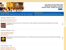 Tablet Screenshot of aparindiacollege.blogspot.com