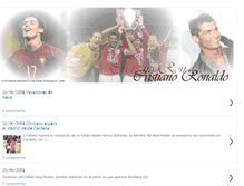 Tablet Screenshot of cristianoronaldo7clubfans.blogspot.com