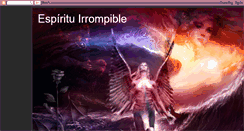 Desktop Screenshot of espirituirrompible.blogspot.com