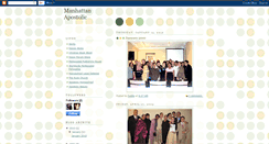 Desktop Screenshot of manhattanapostolic.blogspot.com