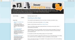 Desktop Screenshot of feuerthoughts.blogspot.com