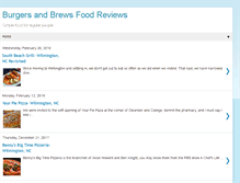 Tablet Screenshot of burgersandbrewsfoodreviews.blogspot.com
