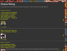 Tablet Screenshot of ghanarising.blogspot.com