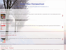 Tablet Screenshot of homeschoolingnewbie.blogspot.com