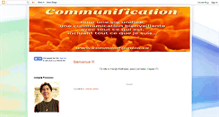 Desktop Screenshot of communification11.blogspot.com